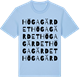 Blue Soul t-shirt med Högagärdet ordlek t-shirt
