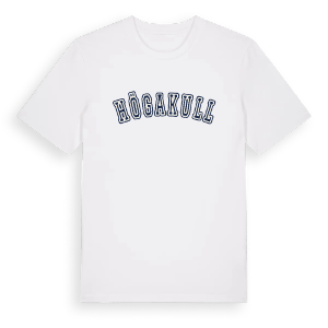 Högakull college t-shirt – ekologisk bomull t-shirt från Pinshirt