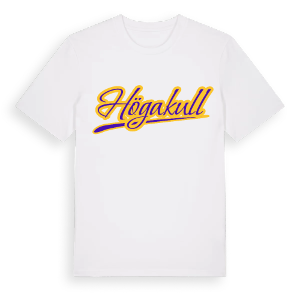 Högakull baseball t-shirt – ekologisk bomull t-shirt från Pinshirt