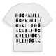 Högakull ordlek t-shirt