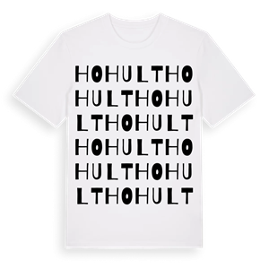 Hohult ordlek t-shirt – ekologisk bomull t-shirt från Pinshirt