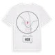 White t-shirt med Hok t-shirt