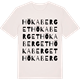 Vintage White t-shirt med Hökaberget ordlek t-shirt