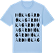 Blue Soul t-shirt med Hökagård ordlek t-shirt