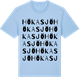 Blue Soul t-shirt med Hökasjö ordlek t-shirt
