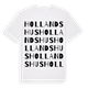 Hollandshus ordlek t-shirt