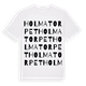 Holmatorpet ordlek t-shirt