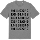 Mid Heather Gray t-shirt med Holmesberg ordlek t-shirt