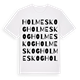 Holmeskog ordlek t-shirt
