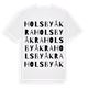 Holsbyåkra ordlek t-shirt