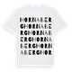 Hornaberg ordlek t-shirt