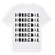 Hörnedal ordlek t-shirt