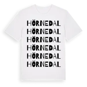 Hörnedal ordlek t-shirt – ekologisk bomull t-shirt från Pinshirt