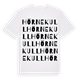Hörnekull ordlek t-shirt