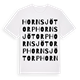 Hornsjötorp ordlek t-shirt
