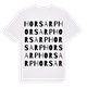Horsarp ordlek t-shirt