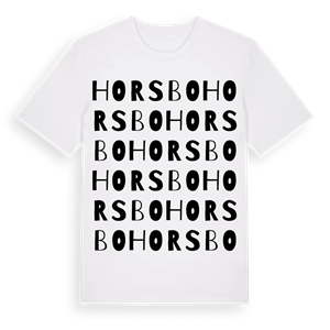 Horsbo ordlek t-shirt – ekologisk bomull t-shirt från Pinshirt
