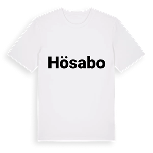 Hösabo fetstil t-shirt – ekologisk bomull t-shirt från Pinshirt