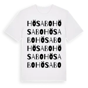 Hösabo ordlek t-shirt – ekologisk bomull t-shirt från Pinshirt