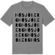 Mid Heather Gray t-shirt med Hösjöberg ordlek t-shirt