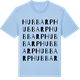 Blue Soul t-shirt med Hubbarp ordlek t-shirt