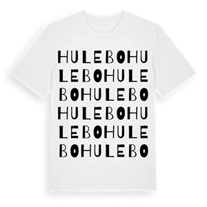 Hulebo ordlek t-shirt – ekologisk bomull t-shirt från Pinshirt