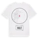 White t-shirt med Hult t-shirt