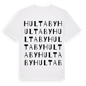 Hultaby ordlek t-shirt – ekologisk bomull t-shirt från Pinshirt