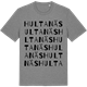 Mid Heather Gray t-shirt med Hultanäs ordlek t-shirt