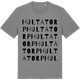Mid Heather Gray t-shirt med Hultatorp ordlek t-shirt