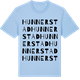 Blue Soul t-shirt med Hunnerstad ordlek t-shirt