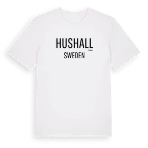 Hushall i Sverige t-shirt – ekologisk bomull t-shirt från Pinshirt