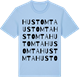 Blue Soul t-shirt med Hustomta ordlek t-shirt