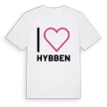 Jag älskar Hybben t-shirt stort tryck