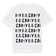 Hybben ordlek t-shirt