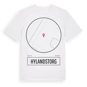 Hylandstorg t-shirt – ekologisk bomull t-shirt från Pinshirt