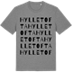 Mid Heather Gray t-shirt med Hylletofta ordlek t-shirt