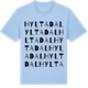 Blue Soul t-shirt med Hyltadal ordlek t-shirt