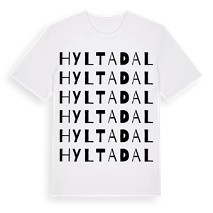 Hyltadal ordlek t-shirt – ekologisk bomull t-shirt från Pinshirt