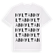 Hyltan ordlek t-shirt