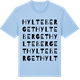 Blue Soul t-shirt med Hylteberget ordlek t-shirt