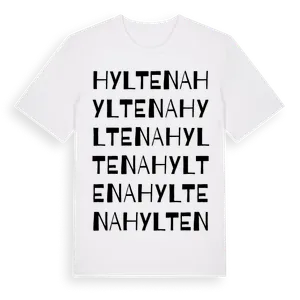 Hyltena ordlek t-shirt – ekologisk bomull t-shirt från Pinshirt