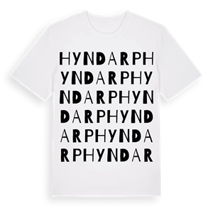 Hyndarp ordlek t-shirt – ekologisk bomull t-shirt från Pinshirt