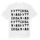 Hyttens kvarn ordlek t-shirt