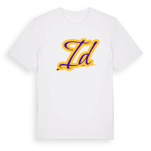 Id baseball t-shirt – ekologisk bomull t-shirt från Pinshirt