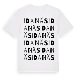 Idanäs ordlek t-shirt – ekologisk bomull t-shirt från Pinshirt