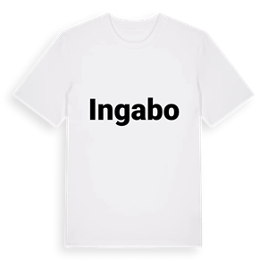 Ingabo fetstil t-shirt – ekologisk bomull t-shirt från Pinshirt