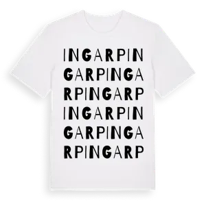 Ingarp ordlek t-shirt – ekologisk bomull t-shirt från Pinshirt