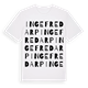 Ingefredarp ordlek t-shirt