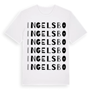 Ingelsbo ordlek t-shirt – ekologisk bomull t-shirt från Pinshirt